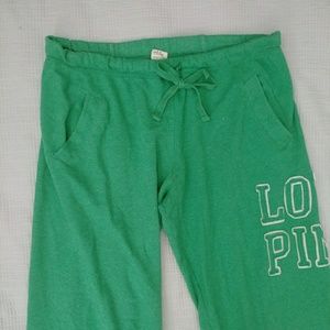 Green VS PINK sweatpants